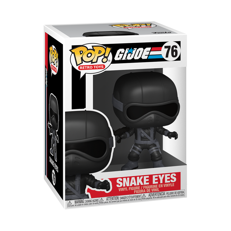 Funko Pop! Retro Toys G.I. Joe:  Snake Eyes