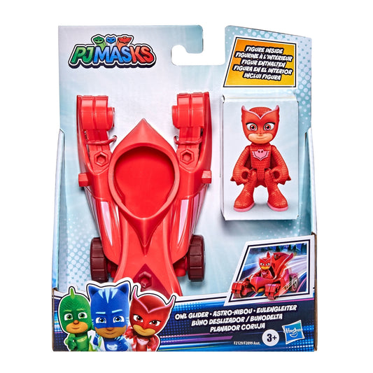 PJ Masks Owl Glider Preschool Toy, Owlette Car with Owlette Action Figure