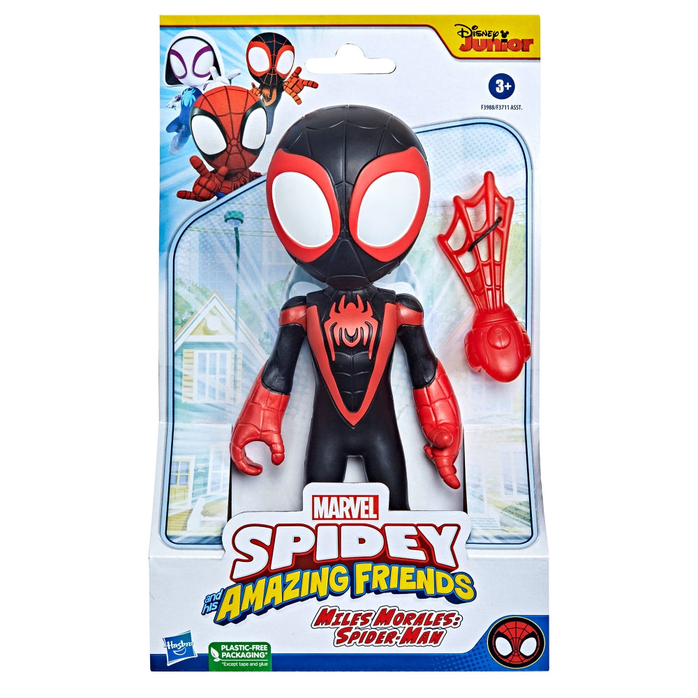 Marvel Spidey and His Amazing Friends Supersized Miles Morales: Spider-Man Action Figure