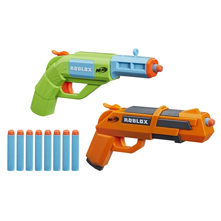 Nerf Roblox Jailbreak: Armory, Includes 2 Blasters and 10 Darts