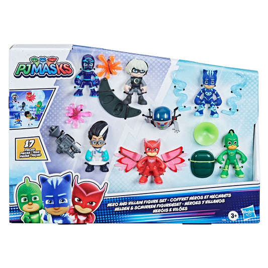 PJ Masks Hero and Villain Figure Set Preschool Toy