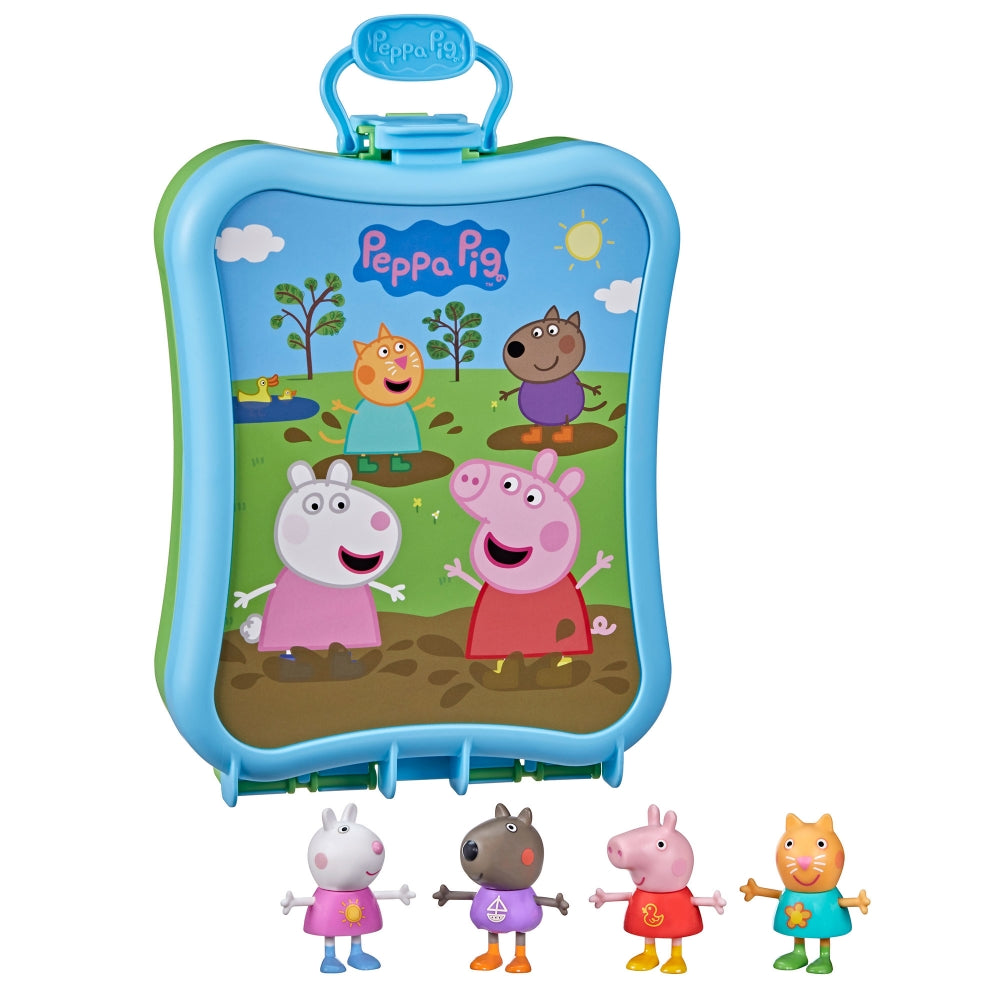 Peppa Pig Peppa's Adventures Peppa's Carry-Along Friends Case Toy