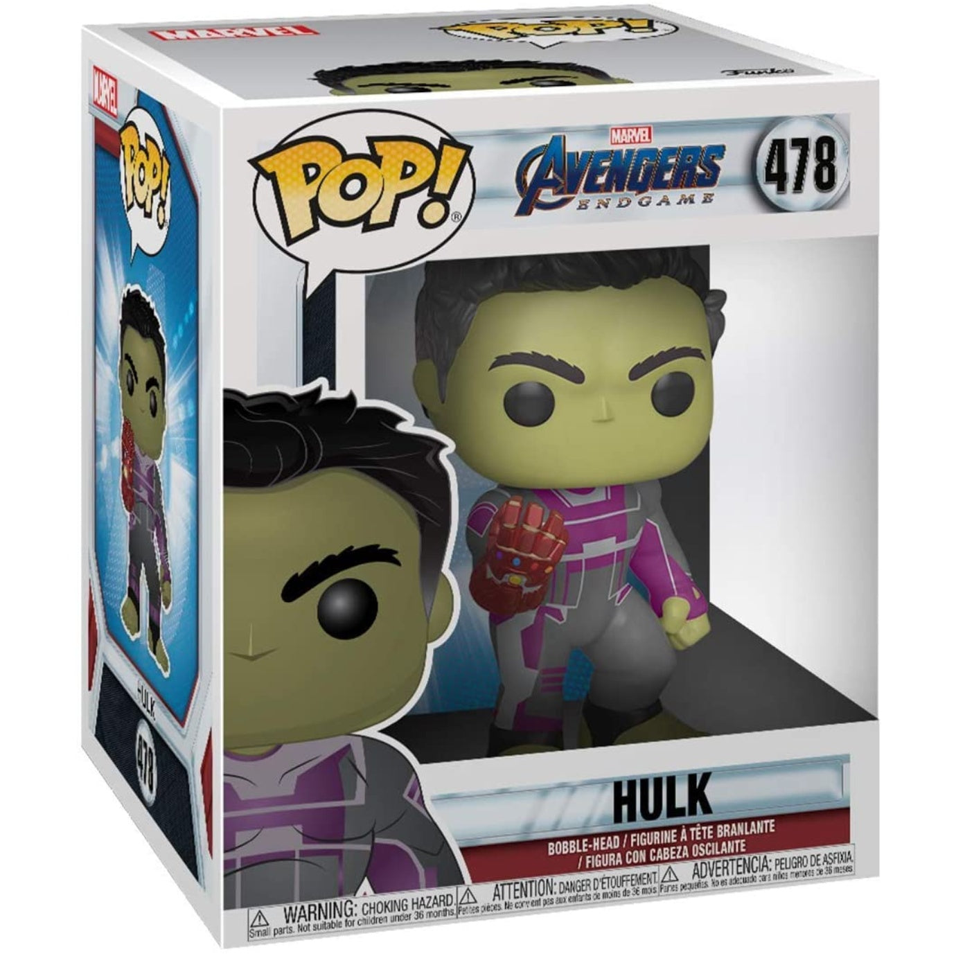 Funko Pop!: Marvel Avengers Endgame- Hulk w/gauntlet