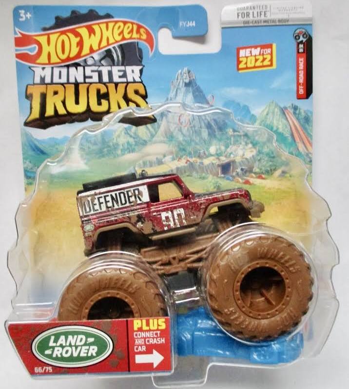 Hot Wheels Monster Trucks Land Rover Defender 90