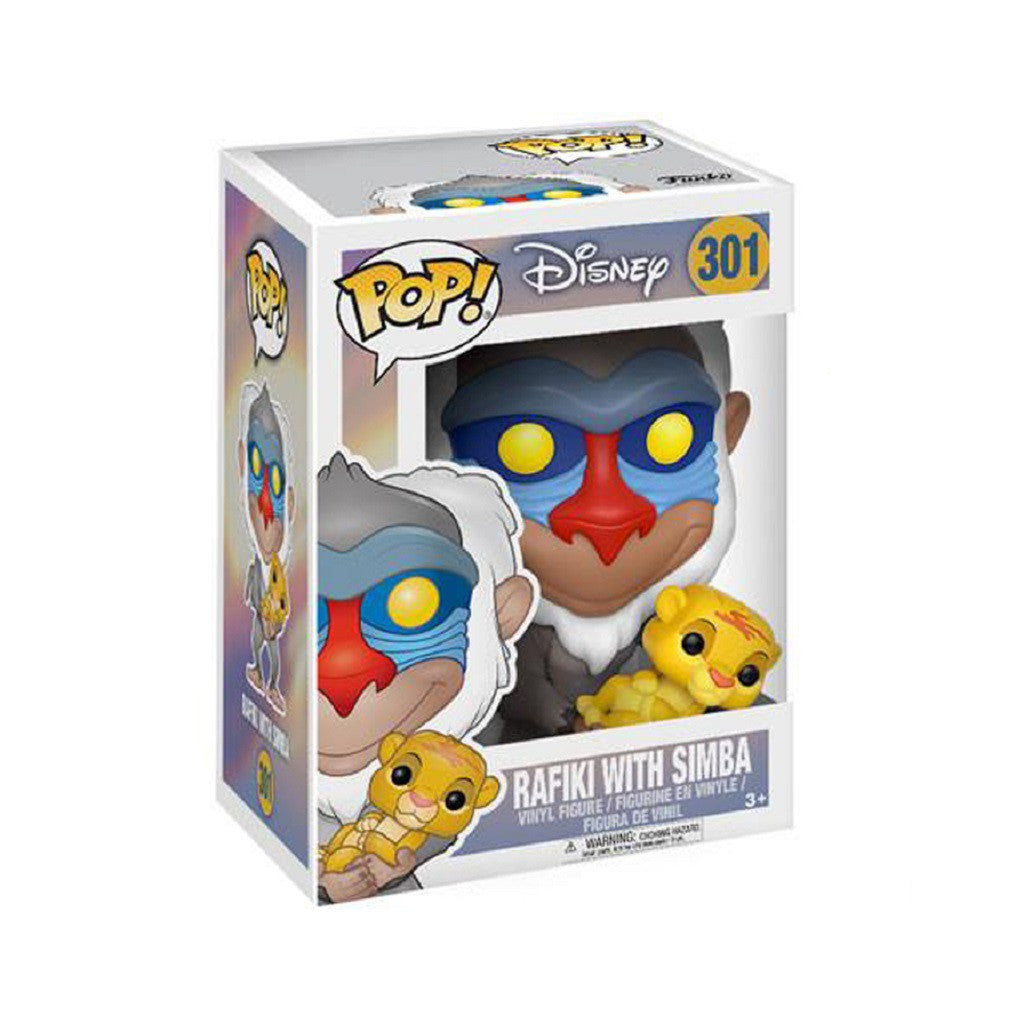 Funko Pops! Disney: Rafiki holding Simba